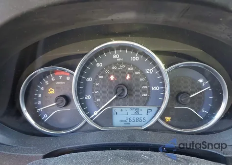 2016 Toyota Corolla Le z USA, uszkodzony, nr VIN 2T1BURHEXGC487516